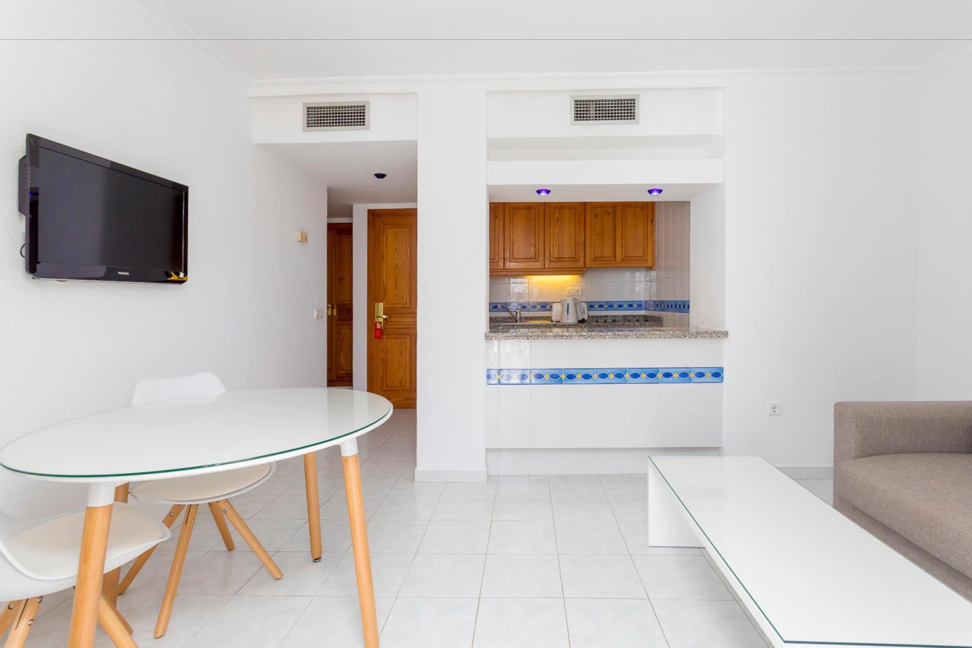 سانتا أيُلاريا ذيس ريو Aparthotel Duquesa Playa المظهر الخارجي الصورة
